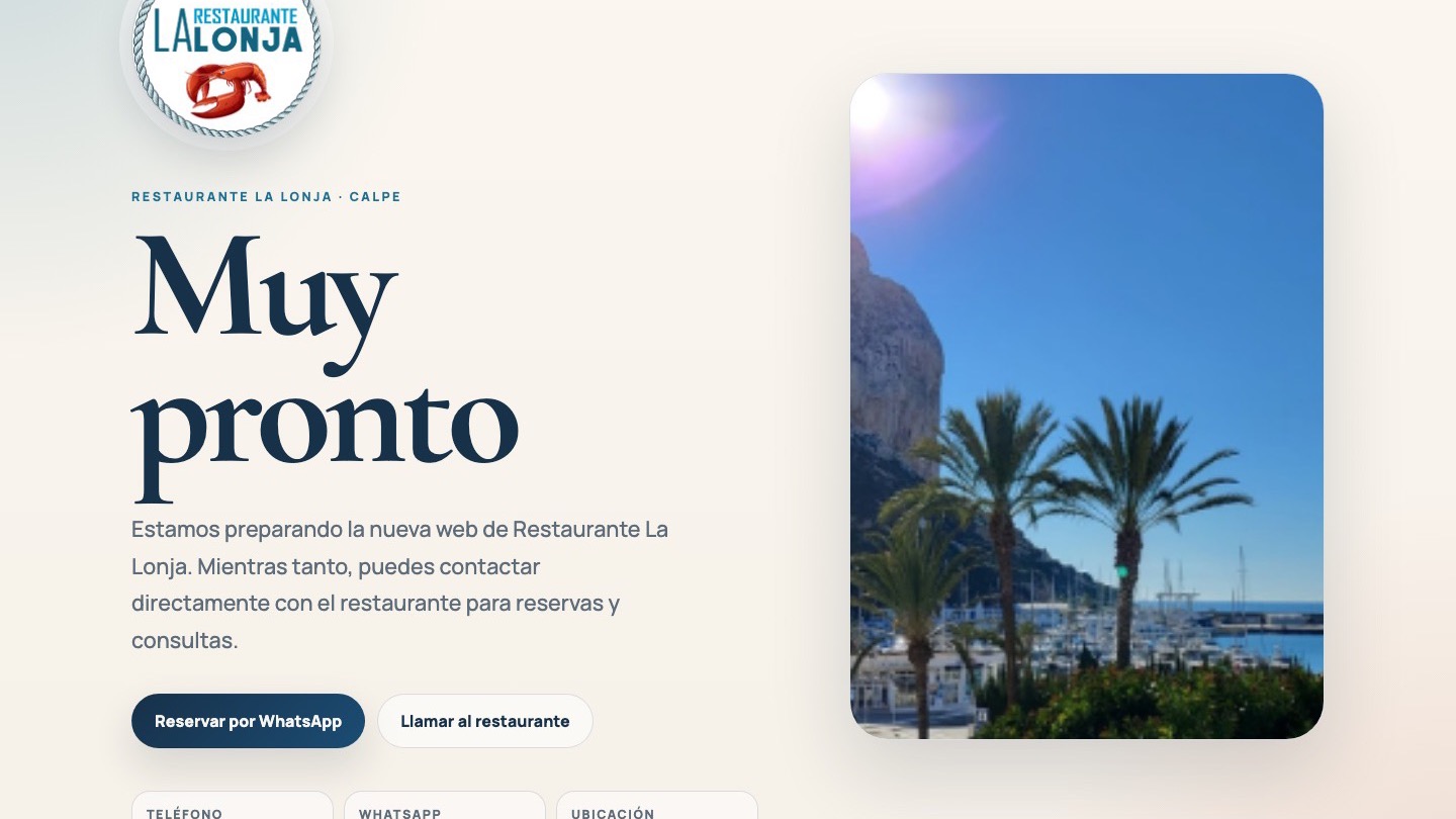 La Lonja home screenshot