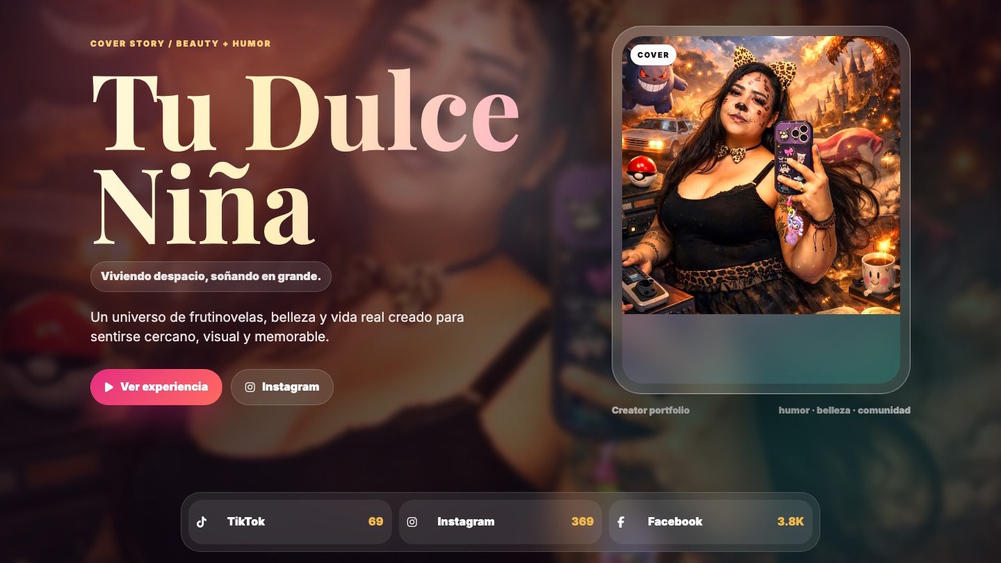 Tu Dulce Niña home screenshot